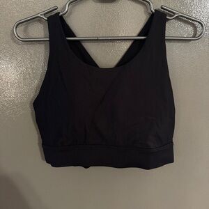Fabletics Midnight Black Sports Bra